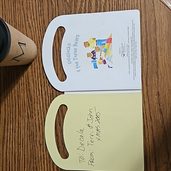 TREASURED TALES CD Book, "Goldilocks & the Three Bears"|NEW - Picture 4 of 5